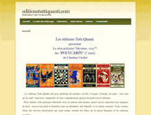 Tablet Screenshot of editionstuttiquanti.com
